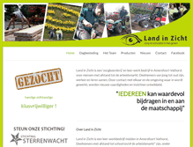 Tablet Screenshot of landinzicht.net